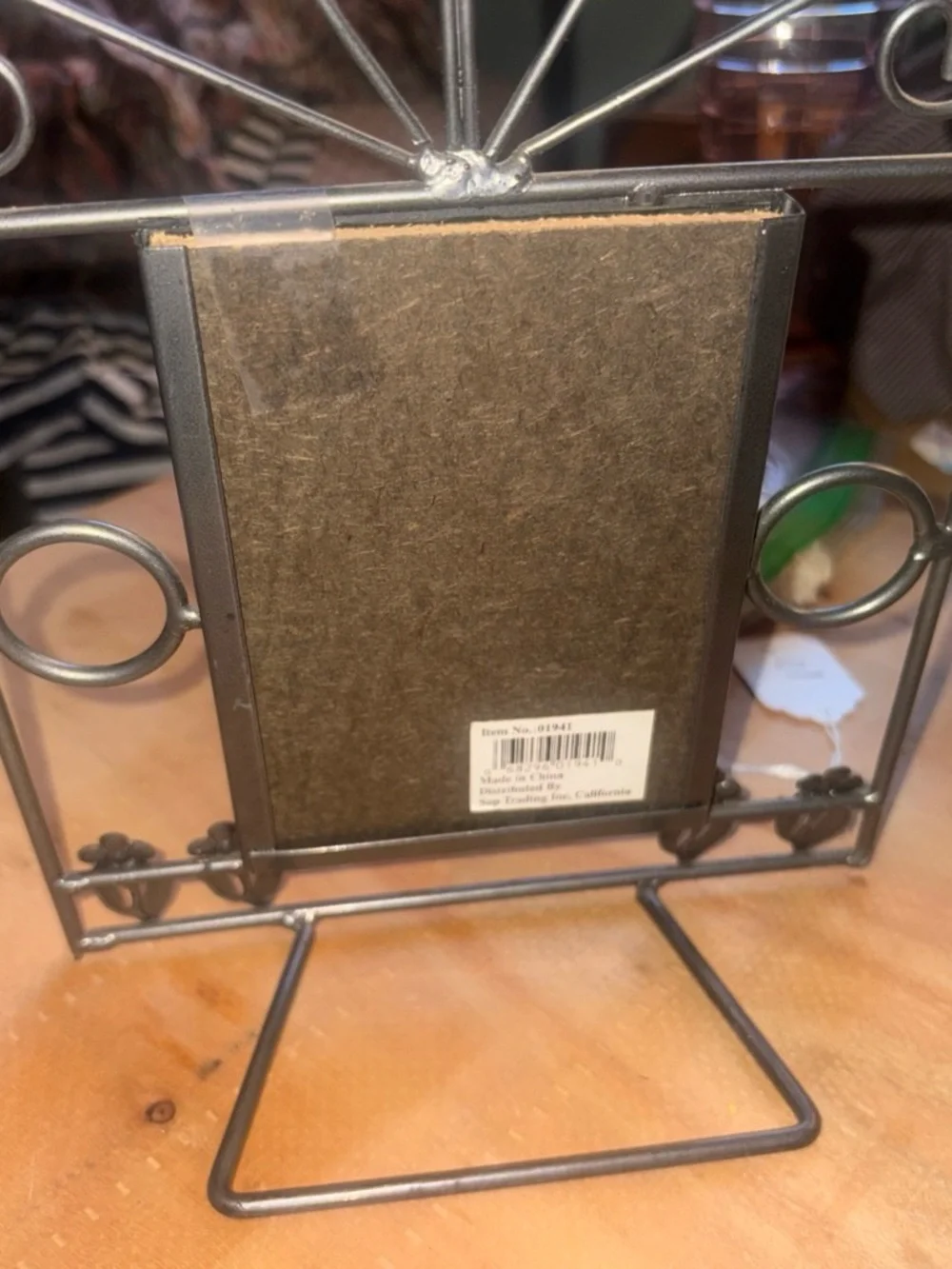 Decorative Metal Picture Frame in Bronze